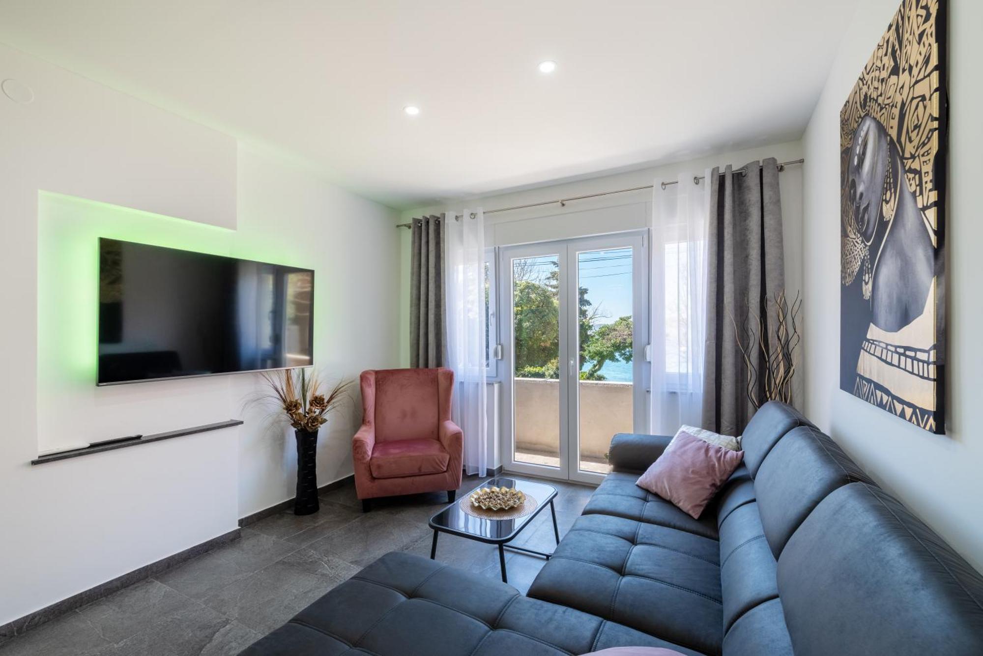 Ferienwohnung Kolovare Garden Oasis - First Row By Sea Zadar Exterior foto